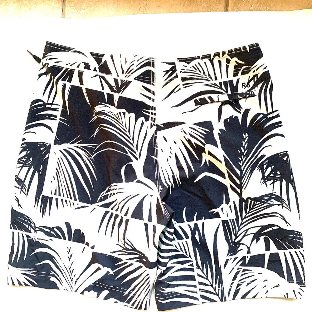 REYN SPOONER Board Shorts Hawaiian Print Lined Size 38